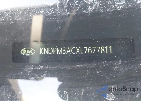 2020 Kia Sportage Lx z USA, uszkodzony, nr VIN KNDPM3ACXL7677811